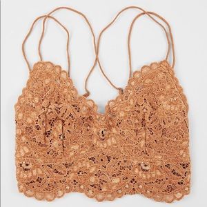 Free People Celine Velvet Bralette size xsmall